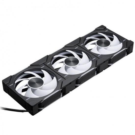 Phanteks D30-120 D-RGB Fan 12cm (120mm) Siyah 3'lü Set - Reverse
